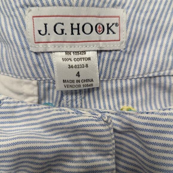 J.G. Hook Flip Flops Seersucker Shorts / 4 - Picture 3 of 3